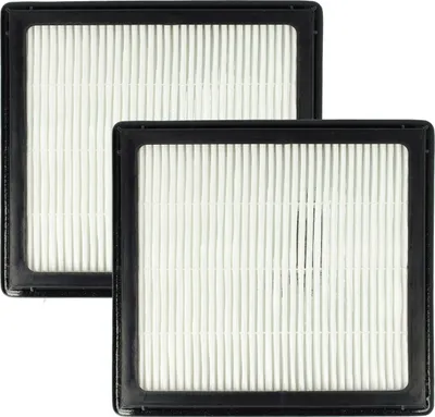 Produktbild von vhbw 2 Staubsaugerfilter kompatibel mit Nilfisk GMD420, GMD430 Staubsauger - HEPA-Filter Schwarz Weiß