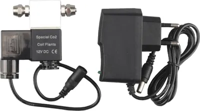 Zdjęcie produktu dla Wyjściowy elektrozawór DC 12 V Akwarystyczny regulator systemu CO2 Elektryczny elektrozawór niskotemperaturowy do akwarium Uprawa roślin wodnych Łatwa instalacja Podwójna głowica