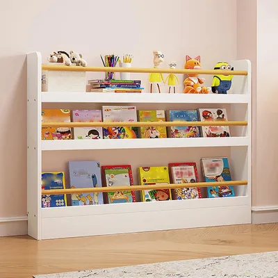 Immagine prodotto di Libreria a tre ripiani in legno per la cameretta dei bambini