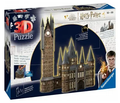 Image de Ravensburger Puzzle 3d château de poudlard illuminé - la tour d'astronomie / harry potter