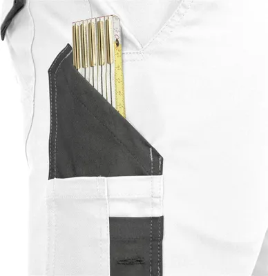 Produktbild von Leibwächter Damen Bundhose Flex-Line FLXDH24 Gr. 38 weiß/grau
