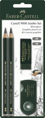 Obrázok produktu pre Faber-Castell 119398 FABER-CASTELL CASTELL 9000 Jumbo ceruzka, sada na kreslenie