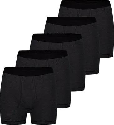 Produktbild von ESGE 5er Pack - Feinripp Ringel Retro Short / Pant Sportliche Wäsche für den Alltag, Feinripp Pant mit Eingriff, Pflegeleicht, formbeständig und strapazierfähig
