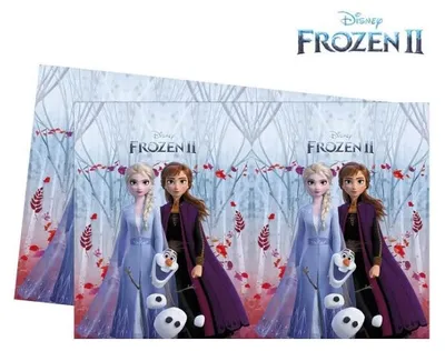 Obrázek produktu pro Amscan 728.91129, Obdélníkový, Plast, Vícebarevný, Obrázek, Frozen II, 1 kusů