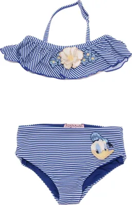 Immagine prodotto di 4532X bikini bimba girl MONNALISA BEACH costume white/blue swimwear