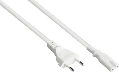 Immagine prodotto di Cavo di alimentazione da 0,75 m con connettore C a C7, bianco