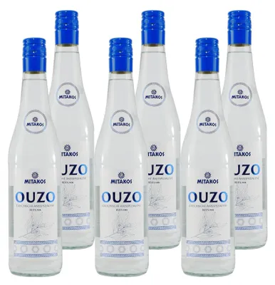 Produktbild von Mitakos Ouzo (6 x 0,7L)