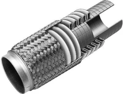 Produktbild von VEGAZ OR-295 Flexrohr Abgasanlage Auspuffrohr für VW Golf IV Schrägheck (1J1) PASSAT Variant (3B6) für BMW 3 Touring (E91) 3 Limousine (E90) für AUDI