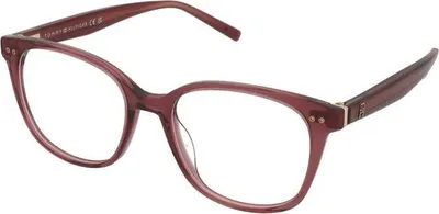 Produktbild von Tommy Hilfiger TH 2291 OPAL BURGUNDY RED STRIPED WHITE 50/17/140 Damenbrillen Brillen