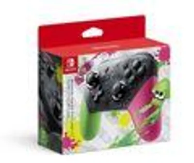 Produktbild von Nintendo Switch Pro Controller Splatoon 2 Edition, Gamepad, Nintendo Switch, Analog / Digital, D-pad, Kabellos, Bluetooth