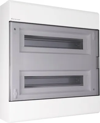 Immagine prodotto di Centralino modulare da parete 2x18 IP40 SRn-36/2 porta trasparente 1,88