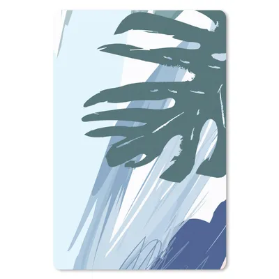 Produktbild von MuchoWow® Mauspad Mousepad Sommer - Monstera - Grün 18x27 cm - Mousepads - Maus Mat - Pad - Mausunterlage