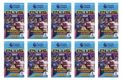 Produktbild von 10 x Panini PREMIER LEAGUE PLUS 2023 PACK 10 packs, 60 cards