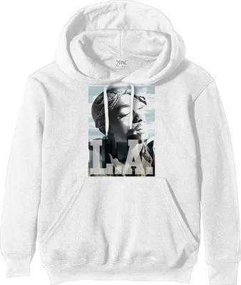 Produktbild von 2Pac LA Skyline White M Hoodie