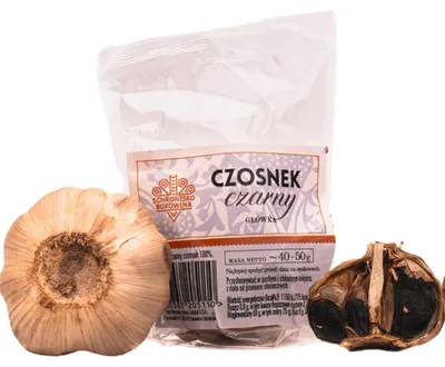 Image de Gousse d'ail noir, 40-50 g - Schronisko Bukowina