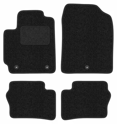 Immagine prodotto di Tappetini in moquette per Kia Picanto III 2017- (hatchback) – set 4 pezzi, antracite, su misura – Wielganizator ANTHRA