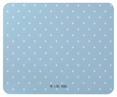 Produktbild von Mr. & Mrs. Panda Mousepad Igel Familie - Blau Pastell - Geschenk, mousematte, Bilder, Mouse Pad, Glück, Muttertag, pc, Mauspad, laptop
