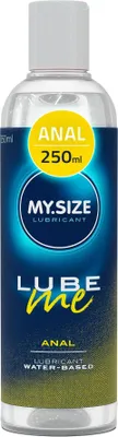 Immagine prodotto di MY.SIZE Lube Me Premium Lubrificante anale 250 ml | Lubrificante extra viscoso | Gel lubrificante Adatto per giocattoli e preservativi in lattice