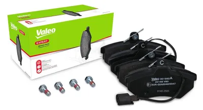 Produktbild von Bremsbelagsatz Scheiben vorne 18,6 mm VALEO für u.a. VW GOLF