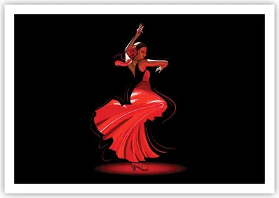Produktbild von Poster - Poster ohne Rahmen - Tanz Tänzer - 100x70 cm - Wand Bild - Wanddeko - Wandbilder - Kunstposter - Wandposter - Bilder - Kunstdruck - Wanddekoration - Wandbild - P2XAA100x70-4121