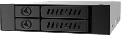 Produktbild von Chieftec CMR-225, Carrier Panel, Schwarz, Metall, 9.5 mm, HDD, 112 mm