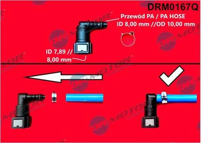 Zdjęcie produktu dla Szybkozłączka Z Oringiem 90' Na Kominek 7,89/8Mm