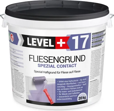 Zdjęcie produktu dla Grunt na płytki ceramiczne 20KG płytka na płytkę OSB FLIESENGRUND Level Plus 17