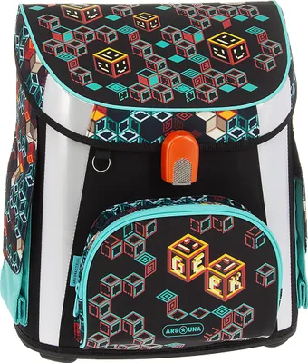 Produktbild von Ars Una Schulranzen Geek - Minecraft, magnetisch, für Jungen