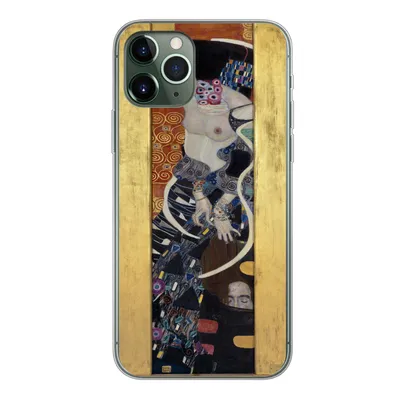 Produktbild von MuchoWow® Handyhülle Schutzhülle Hülle für iPhone 11 Pro Judith II Salomè - Gustav Klimt Silikon Softcase Handy Hülle - Handy