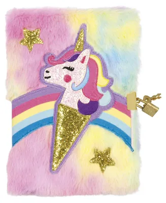 Immagine prodotto di Diario con pelliccia, design unicorno