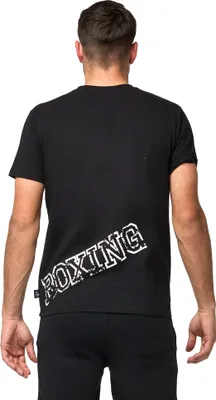 Produktbild von Herren T-Shirt BOXE Black/White S LEONE 1947