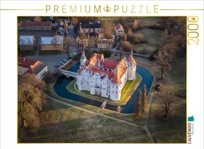 Produktbild von CALVENDO Puzzle Schloss Fürstlich-Drehna | 2000 Teile Lege-Größe 90x67cm Foto-Puzzle für glückliche Stunden
