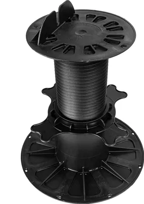 Produktbild von 1 Karton Balkenlager PRO Stelzlager für Holz WPC ALU - volle Verpackungseinheit Höhenverstellbar 120 - 170 mm / 24 Stück