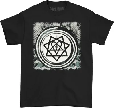 Produktbild von Him - T-Shirt für Herren/Damen Uni RO7870 (M) (Schwarz)