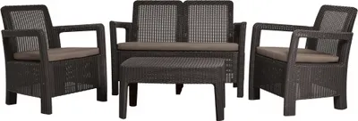 Produktbild von Gartengarnitur KETER TARIFA Lounge Garnitur - Braun