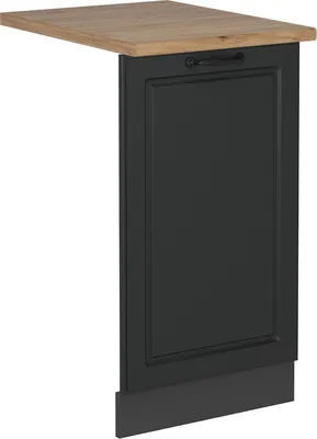 Zdjęcie produktu dla Panel przedni zmywarki Vicco R-Line Antracytowy domek wiejski 45 cm , BP Dąb, Model 55033