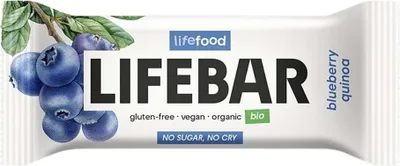 Produktbild von Lifebar - Blueberry Quinoa 40g