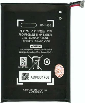 Nintendo Switch Lite Batterie Oben