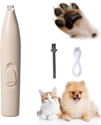 Immagine prodotto di Tosatrice ricaricabile per la toelettatura dei cani con luce LED per le zampe