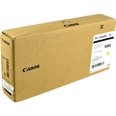 Produktbild von Canon PFI-1700MBK, Schwarz, Tinte auf Pigmentbasis, 700 ml