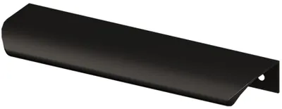 Produktbild von Griffleiste BA 192mm Küchengriff Lentis Schwarz matt Möbelgriff modern