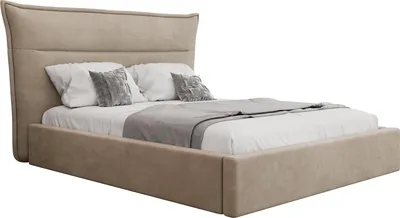 Produktbild von MIRJAN24 Polsterbett  Tinkus, Doppelbett mit Bettkasten, Ehebett, Lattenrost (Farbe: Paros 02, Größe: 160x200 cm)