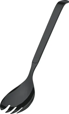 Produktbild von Salatgabel PVD, schwarz, Länge: 300 mm