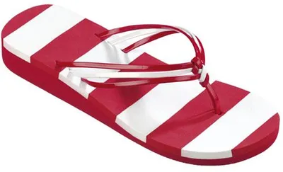 Produktbild von Beco Damen Flip-Flops | Rot/weiß - 38