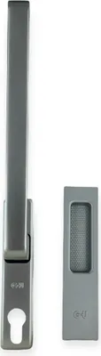 Produktbild von GU Drehgriff Dirigent 934/937 EV1 silber mit Muschel K-13266-00-0-1
