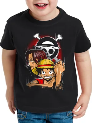 Produktbild von style3 Monkey D. Ruffy Kinder T-Shirt strohhut bande anime manga