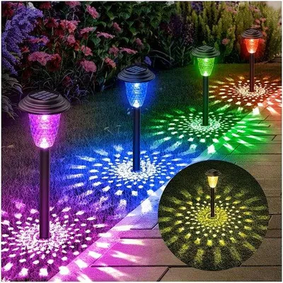 Obrázek produktu pro Solární LED osvětlení chodníků – voděodolné – venkovní osvětlení – solární sada