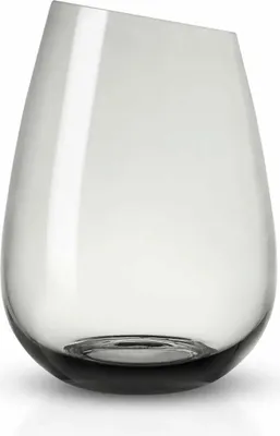Produktbild von Eva Solo Glas Smokey Grey, Trinkglas, Wasserglas, mundgeblasenes Glas, Grau, 380 ml, 541043
