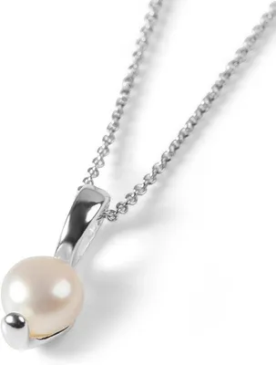 Produktbild von Sterlingkette - 925 - Weiß Schwarz - Hochzeitsaccessoire