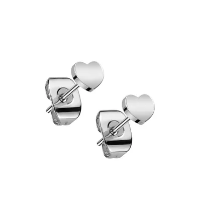 Produktbild von Ohrstecker Herz aus Titan für Damen gold